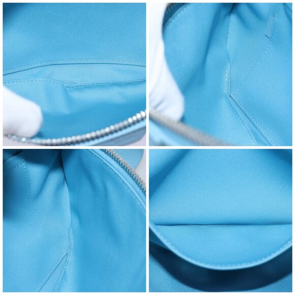 LOUIS VUITTON Taurillon Monogram Maxi Bum Bag bag Light Blue M21715 Auth 76433A - Picture 16 of 16